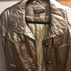 Leather lite weigh short jacket